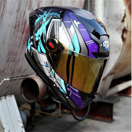 RD CZ-R BT SPACE OD - Random Thailand Motorcycle Racing Helmet DOT ECR Certified Size M L XL