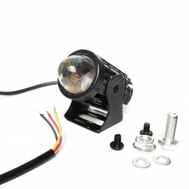 1-PCS Mini Driving Motorcycle Led Light 20w Dual Tone 3-Wires Fog Led For motorcycle, Car, Jeep Wit Button.