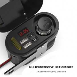 Motorcycle Cigarette Lighter & Mobile Charger Waterproof