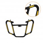 UNIVERSAL MOTORCYCLE YELLOW REFLECTIVE CRASH PROTECTOR BAR (SAFE GURAD)