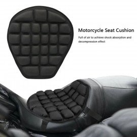 Motorcycle Seat Memory Foam Cushion Breathable Non-Slip Seat Cover for touring & long riding