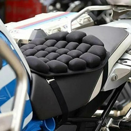 Motorcycle Seat Memory Foam Cushion Breathable Non-Slip Seat Cover for touring & long riding