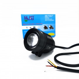 HJG ORIGINAL KZ30 CREE 60W Dual Colour 3 Function Adjustable Motorcycle LED Headlight Zoom in Out Fog Light