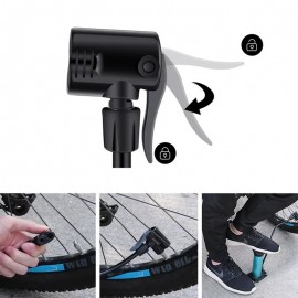 MINI FOOT AIR PUMP FOR CAR & MOTORCYCLE