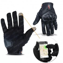 PRO Biker Gloves MCS-42 BLACK