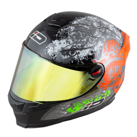 ID HELMET SPARTAN S2 BLACK