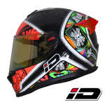 ID HELMET SPARTAN S6 BLACK