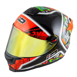 ID HELMET SPARTAN S6 BLACK