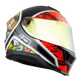 ID HELMET SPARTAN S6 BLACK