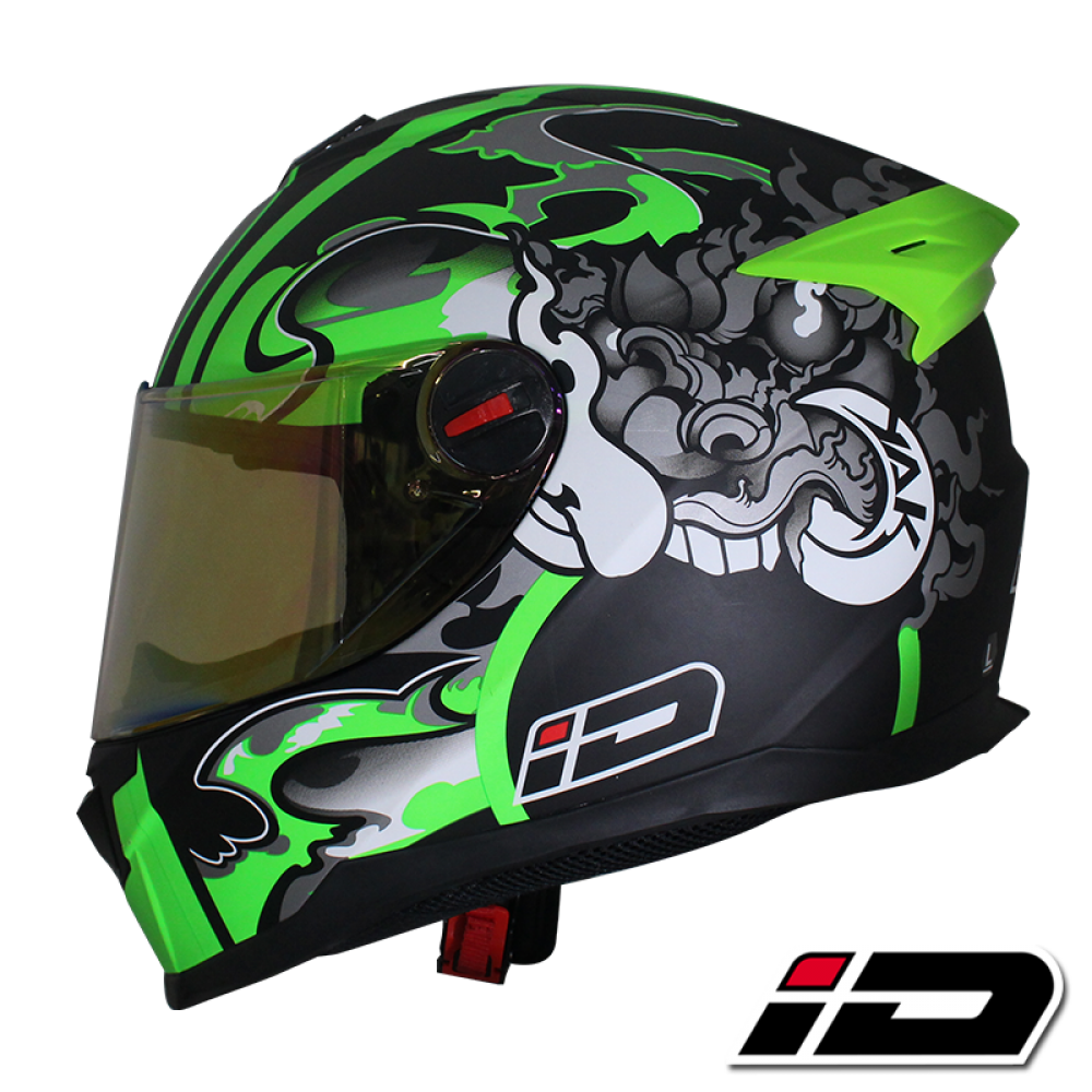 ID HELMET SPARTAN S8 MATT BLACK