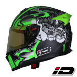 ID HELMET SPARTAN S8 MATT BLACK