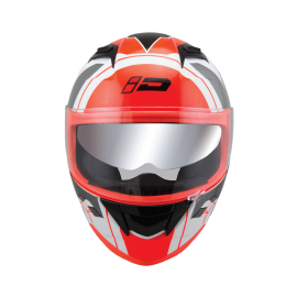 ID HELMET SPYDER D2 WHITE CHROME VISOR