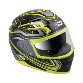 ID HELMET SPYDER D5 BLACK CHROME VISOR