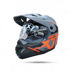 ID MOTOCROSS HELMET XTR GREY FROST