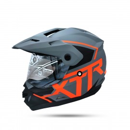 ID MOTOCROSS HELMET XTR GREY FROST