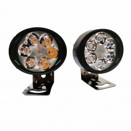 MINI-6 LED WITH FLASHER FOG LIGHT -MOTOLED